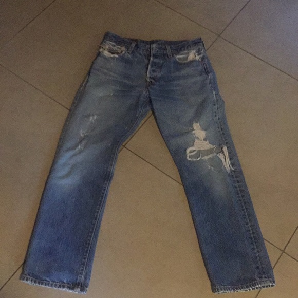 Vintage 501 Levi’s original tag 30 30 fits 26/27 - Picture 4 of 13